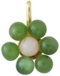 Design Letters pandantiv din argint placat cu aur 99KK-AKDA9U_77X (90303003GREEN)