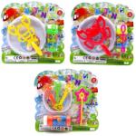  Buborékfújó szett lapon többféle 82255