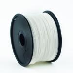 Gembird Filament ABS Gembird alb 1.75 mm 1 kg (3DP-ABS1.75-01-W)