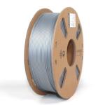 Gembird Fir de polietilena pentru imprimare 3D, Gembird, PLA plus, 1.75mm, 1kg, Argintiu (3DP-PLA+1.75-02-S)