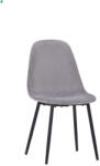 Mobiliamo Modern étkezőszék szürke színben, bársony kárpittal DC-4469