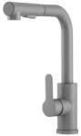 Gamma Side2 Mosogató Csaptelep - Kihúzható zuhanyfej, Matt Szürke (BSE2-GPG) - watermarkt