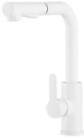 Gamma Side2 Mosogató Csaptelep - Kihúzható zuhanyfej, Fehér (BSE2-WH) - watermarkt