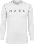 OXEN Фланелка с дълъг ръкав OXEN Men's Long Sleeve Baselayer Top - White