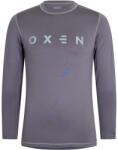 OXEN Фланелка с дълъг ръкав OXEN Men's Long Sleeve Baselayer Top - Gun Grey