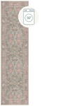 Flair Rugs Светлозелена пътека подходяща за пране 60x230 cm Una Floral - Flair Rugs (503119379233)
