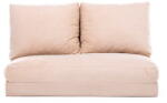 Hanah Home Кремав разтегателен диван 120 cm Taida - Balcab Home (859FTN1268)