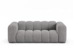 Micadoni Сив шенилов диван 200 cm Lupine - Micadoni (MIC_2S_214_F1_LUPINE6)