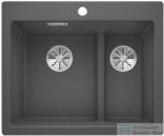 BLANCO PLEON 6 SILGRANIT® Split mosogató medence, balos főmedence, palaszürke 521690_RAKTARI (521690_RAKTARI)