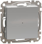 Schneider Electric Schneider SDD113381 SEDNA WISER Univerzális, nyomógombos, LED fényerőszabályzó, alumínium (SDD113381) - hejovill