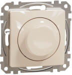 Schneider Electric Schneider SDD112502 SEDNA LED fényerőszabályzó, univerzális, 5-200VA, váltóba köthető, bézs (SDD112502)