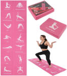 ENERO-Fit Jóga oktató matrac összehajtható 170x60x0, 5 cm - pink, ENERO-Fit (VIC_1001265)