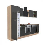 Leziter Yorki 280 konyhabútor alsó sütős, felülfagyasztós hűtős kivitelben (L280STAN-SUT-FF)