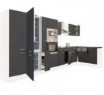 Leziter Yorki 430 sarok konyhabútor alulfagyasztós hűtős kivitelben (LS430FHAN-AF)