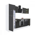 Leziter Yorki 280 konyhabútor alsó sütős, felülfagyasztós hűtős kivitelben (L280FHAN-SUT-FF)