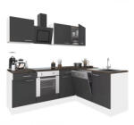 Leziter Yorki 220 sarok konyhabútor alsó sütős kivitelben (LS220FHAN-SUT)