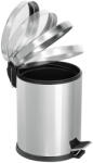Dayco Metal Rozsdamentes acél pedálos szemetes, záródás csillapítóval, 12L, fényes (DM0104F) - everyo