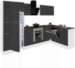 Leziter Yorki 310 sarok konyhabútor alsó sütős felülfagyasztós hűtős kivitelben (LS310FHAN-SUT-FF)