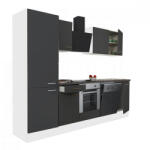 Leziter Yorki 280 konyhabútor alsó sütős, polcos kivitelben (L280FHAN-SUT-PSZ)