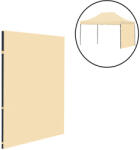 Leziter Kerti pavilon oldalfal ponyva 3x4 m (LPOP-40-BEIGE) - everyo