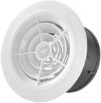 Commel Légtechnikai süllyesztett szellőzőrács kerek zárható 95mm (420-902) - everyo