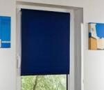  KLÖCKNER fényáteresztő vászon roló, SÖTÉTKÉK (120*150 cm)