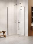 NEW TRENDY Nesta KRÓM egy ajtós szögletes zuhanykabin Méret: K-3616 110x90x200 B