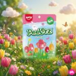 Amos Sweets Hámozható Gyümölcs Ízű Zselé Tulipánok 65 g