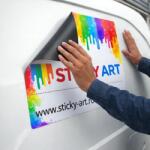  Folie Magnetica Personalizata pentru Masini (Placuta Magnetica Auto)