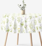 Goldea kör alakú teflonos terítő - erdei virágok Ø 110 cm