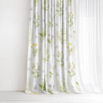 Goldea draperie decorativă luca - flori de pădure 220x150 cm