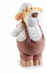Decorer Figurina Oita Baietel Paste polirasina multicolora 6.5x7x13.5 cm (A55.37.22ADECO)