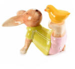 Decorer Figurina Iepuras Paste ceramica multicolora 16.5x9.5x12 cm (A71.48.55ADECO)