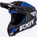 FXR Racing Cască Enduro - Cross - Snowmobil FXR HELIUM MX · Albastru / Alb