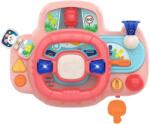 Huanger Активна музикална играчка Huanger - Забавен волан, розов (HE0542) - baby