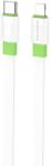 BOROFONE Cablu Date, Borofone, BX89 Uniune - USB TIP C La Lightning - PD 20W, 1 Metru, Alb-Verde (KABAV1500)