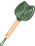 My-She PurrBrush Green perie pentru coafarea părului cu foehnul (61053)