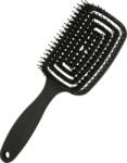 My-She MazeVent Square Black perie pentru coafarea părului cu foehnul (60834)