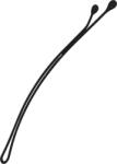 Sibel Best Grips 12 buc. agrafe de păr drepte 50mm, negre (53039)