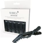 Sibel Gator 6 buc. Clipsuri de păr 11cm, negre (8044)