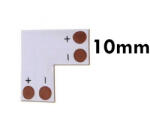 ECOLight Conector de colț pentru benzi LED 5050, 5630 10mm (i605_60082)