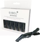 Sibel Gator 6 buc cleme de păr 9cm, negre (8046)
