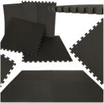 AGA Covoraș de spumă pentru copii 60x60 4 piese - Negru (i604_KX7463)