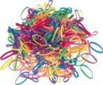 Sibel 500 buc elastice de păr 15mm, culori asortate (46772)