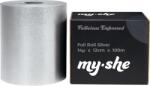 My-She Foilicious Embossed folie profesională pentru șuvițe 14 microni x 12cm x 100m (59888)