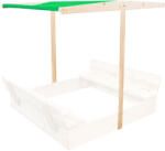 AGA Acoperiș pentru nisipar pentru copii 120x120 cm Verde (STŘÍŠKA)