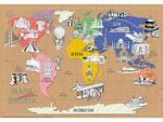 Monumi XXL Carte de colorat - Minunile lumii 4+ (1732-uniw) Carte de colorat