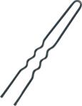 Sibel 6, 5cm agrafe de păr, ondulate, 500g, negru (737)