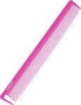 Sibel DELRIN pieptene 21, 5cm, roz (7921)