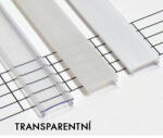BERGE Difuzor transparent KLIK pentru profile A, B, C, 1m (i605_60044)